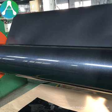 FREE SAMPLE colour black Matt/glossy thiness pvc sheet plastic pvc film for thermoforming